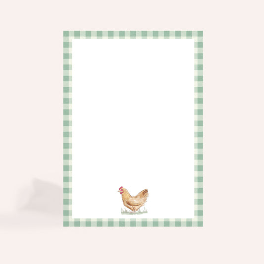 Spring Chicken A5 Notepad