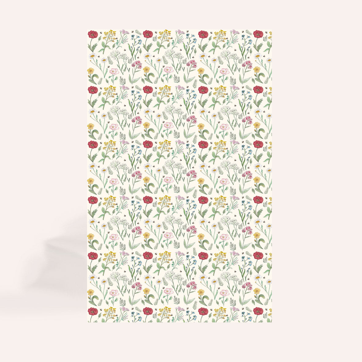 Among The Meadows Pattern Tea Towel