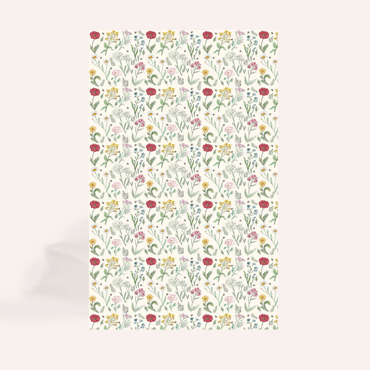 Among The Meadows Pattern Tea Towel