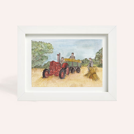 Vintage Harvest A5 Original Watercolour