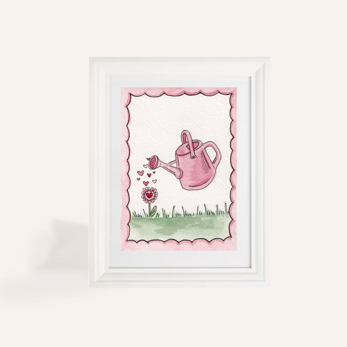Grow the Love A6 Original Illustration