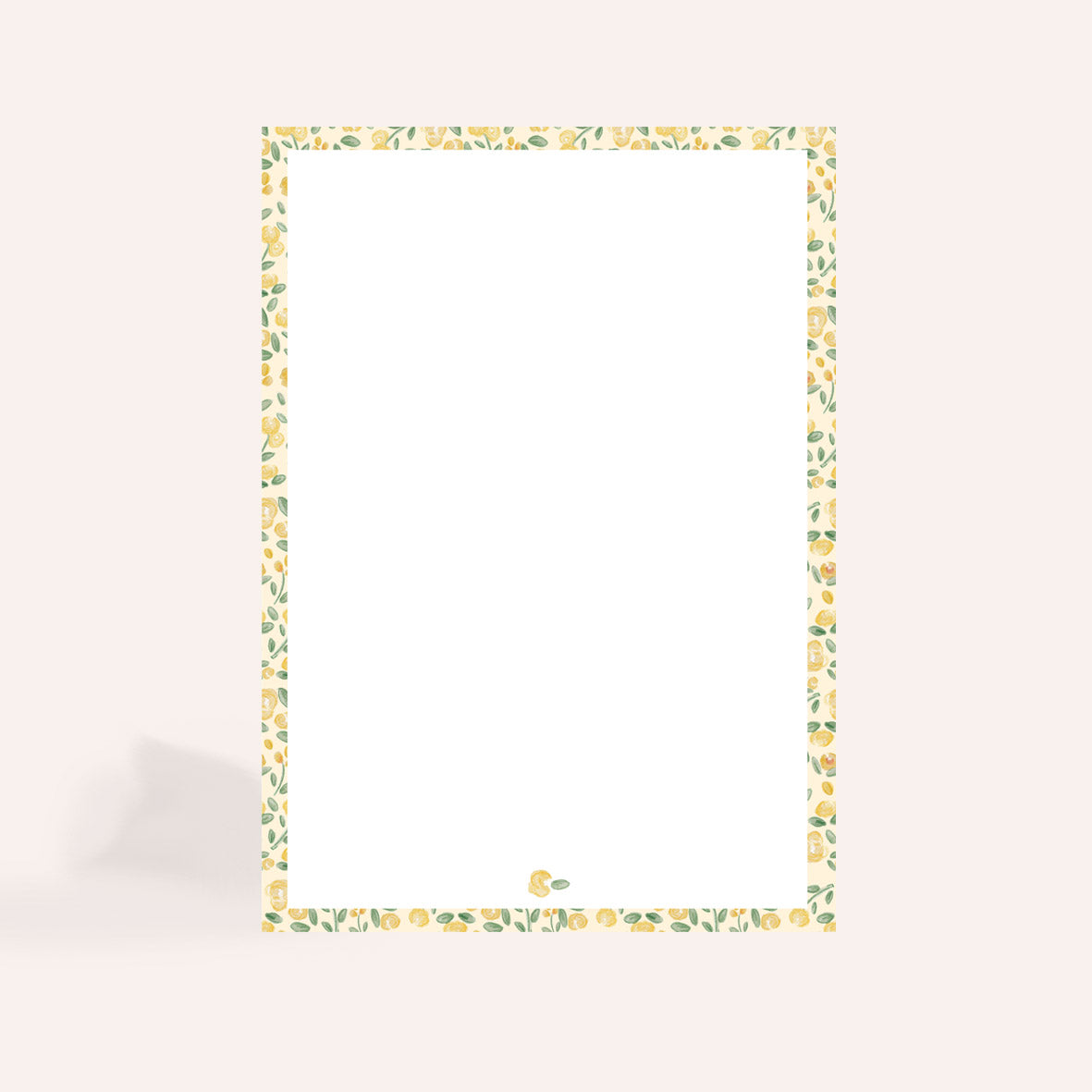Ditsy Yellow Floral A5 Notepad