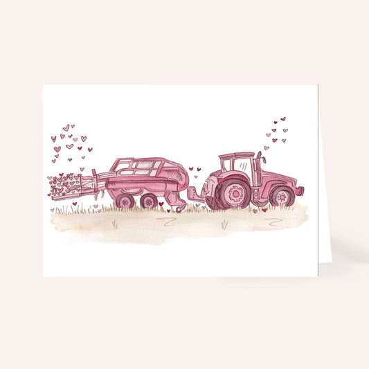 Bales Of Love Card