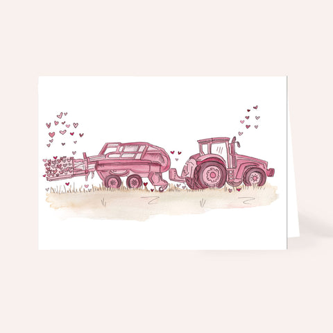 Bales Of Love Card