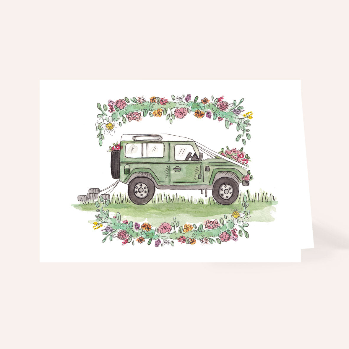 Defender Wedding Card