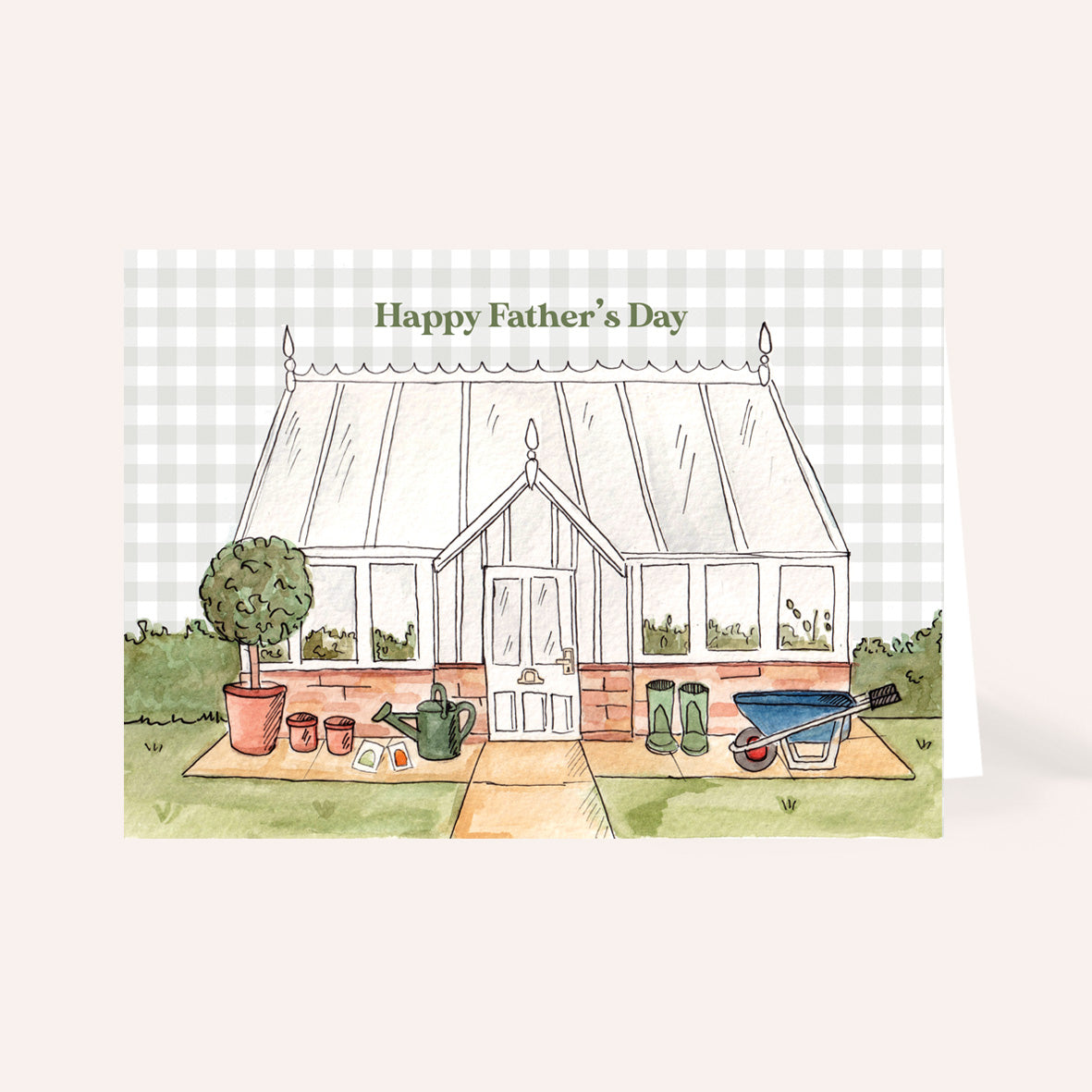 Greenhouse Father's Day Card