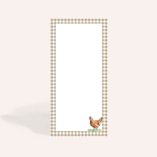 Homestead Chicken List Pad