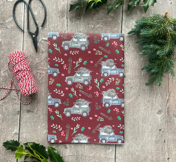 SECONDS Defender Luxury Christmas Wrapping Paper (Sheet)