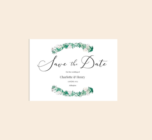 Signature Doodling Lucy Wedding Save The Date