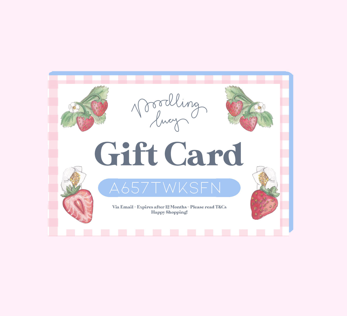 Doodling Lucy Gift Card
