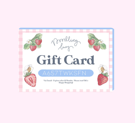 Doodling Lucy Gift Card
