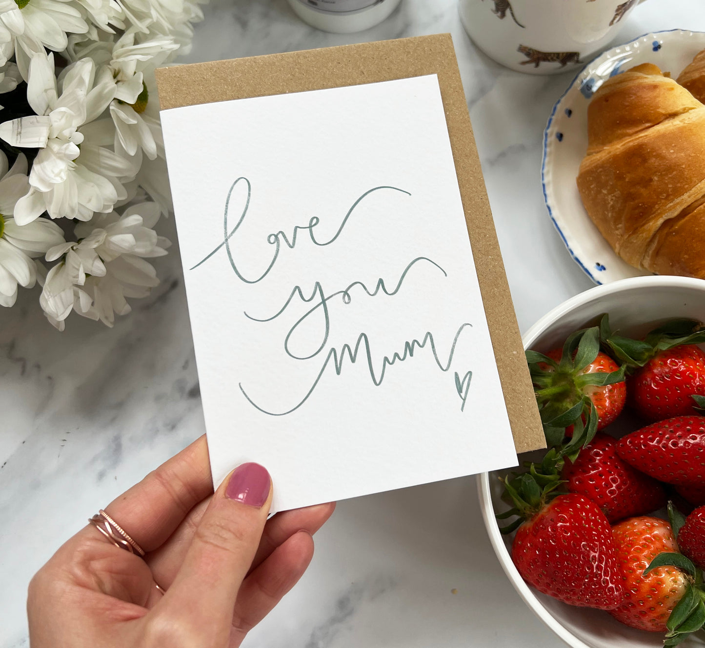 Love You Mum Mother's Day Card